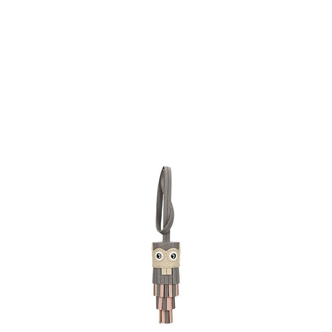 Franzy Leather Bag Hanging - Smoke Grey