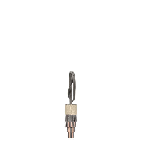 Franzy Leather Bag Hanging - Smoke Grey