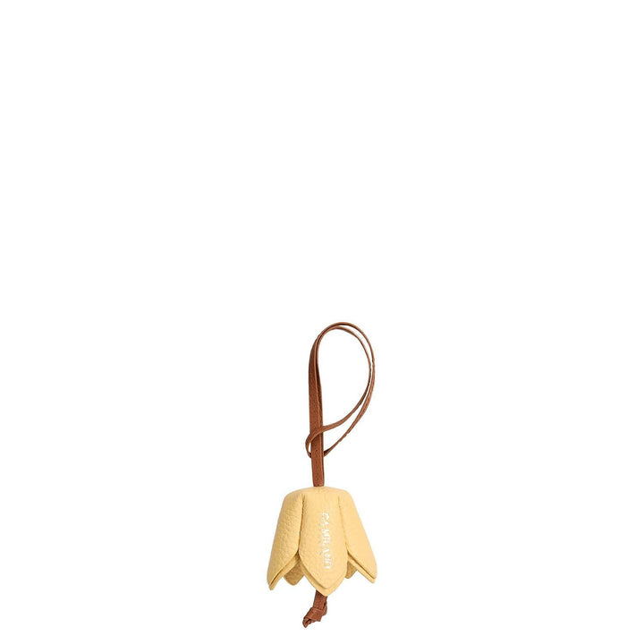 Wax Leather Bag Hanging - Beige