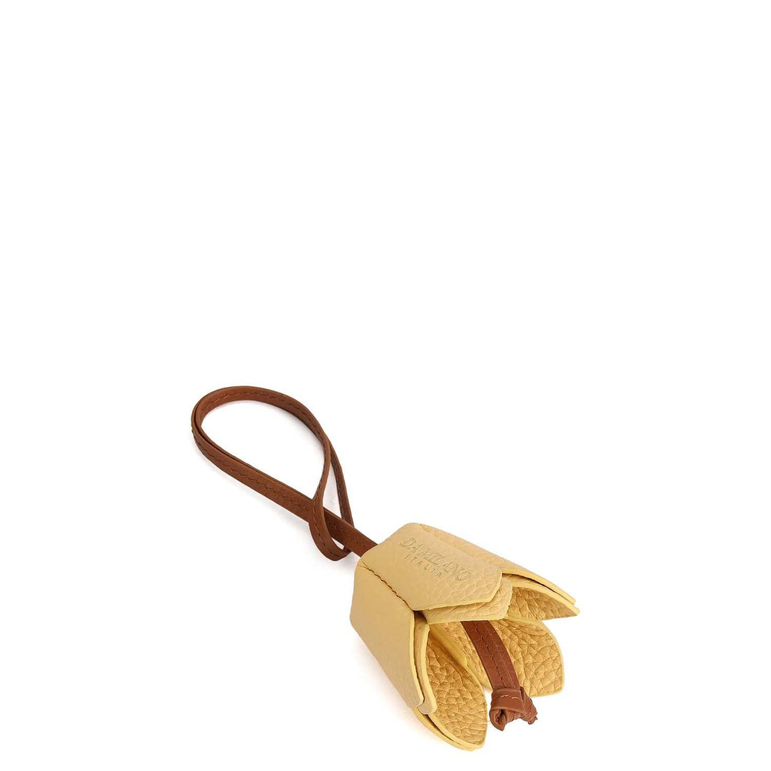 Wax Leather Bag Hanging - Beige