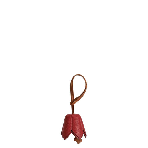Wax Leather Bag Hanging - Cherry