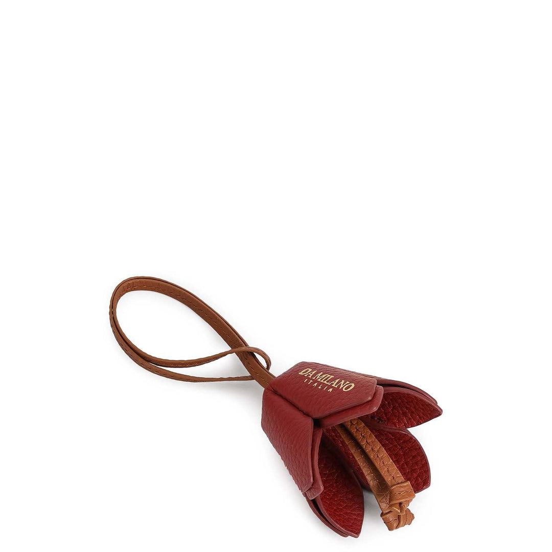 Wax Leather Bag Hanging - Cherry