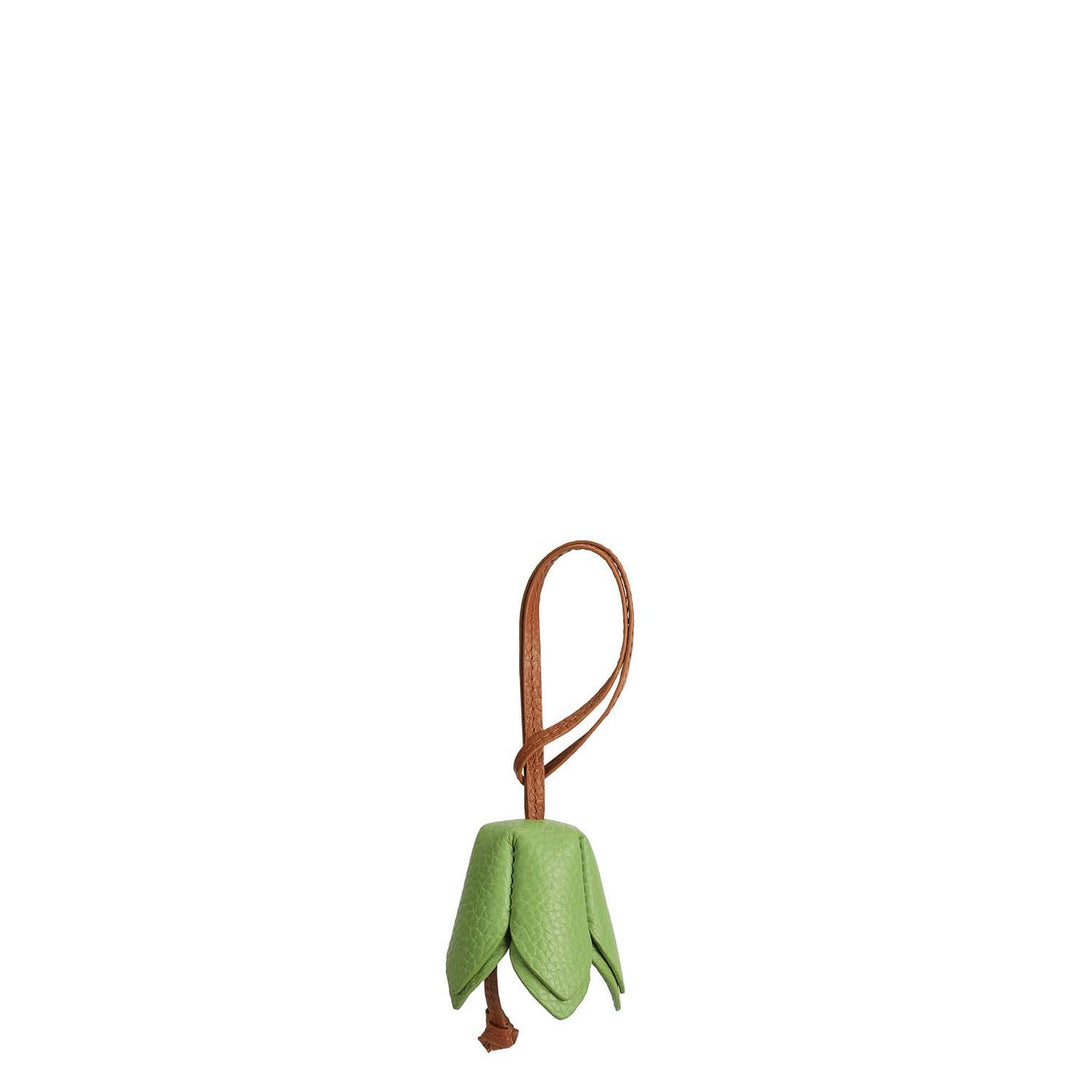 Wax Leather Bag Hanging - Kiwi