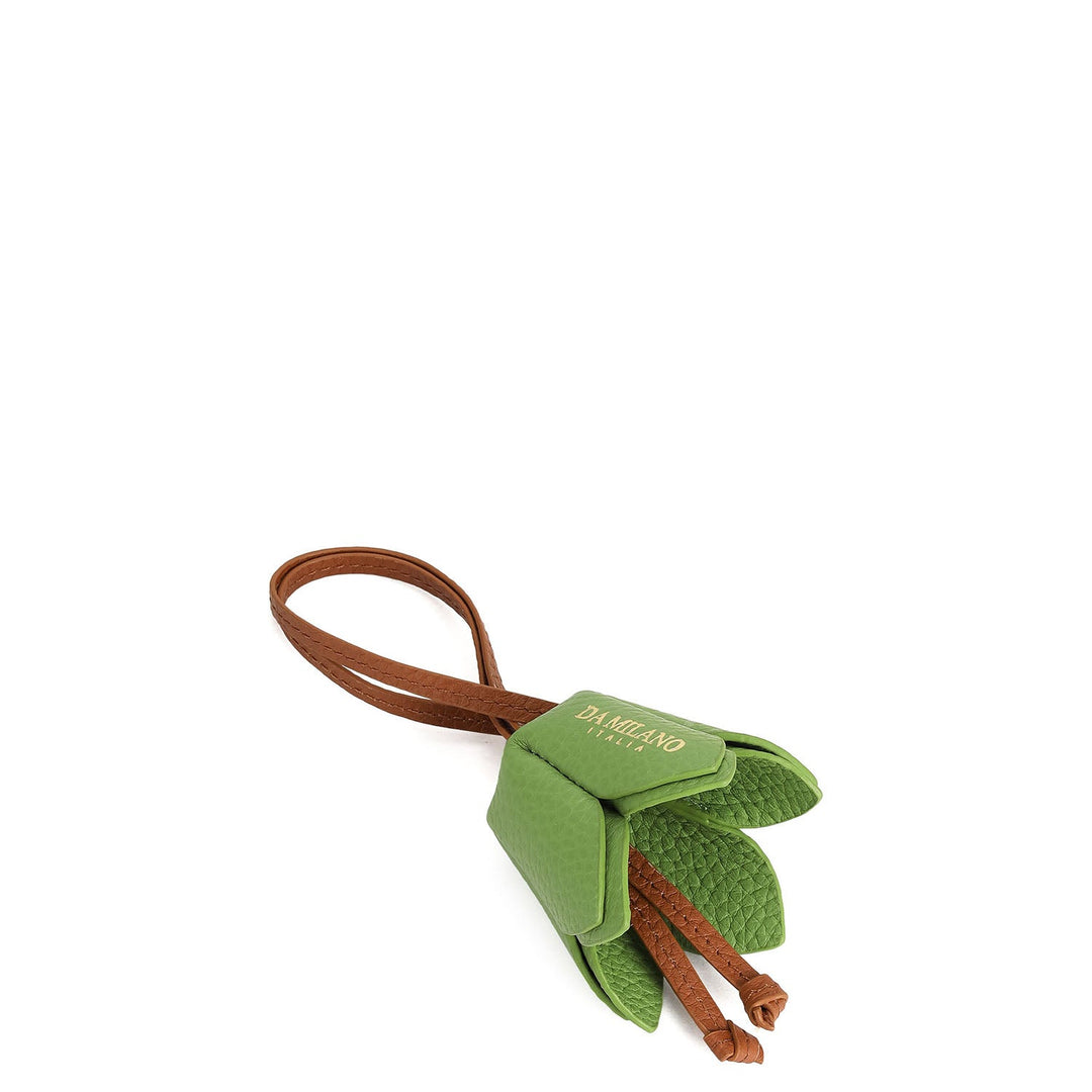Wax Leather Bag Hanging - Kiwi