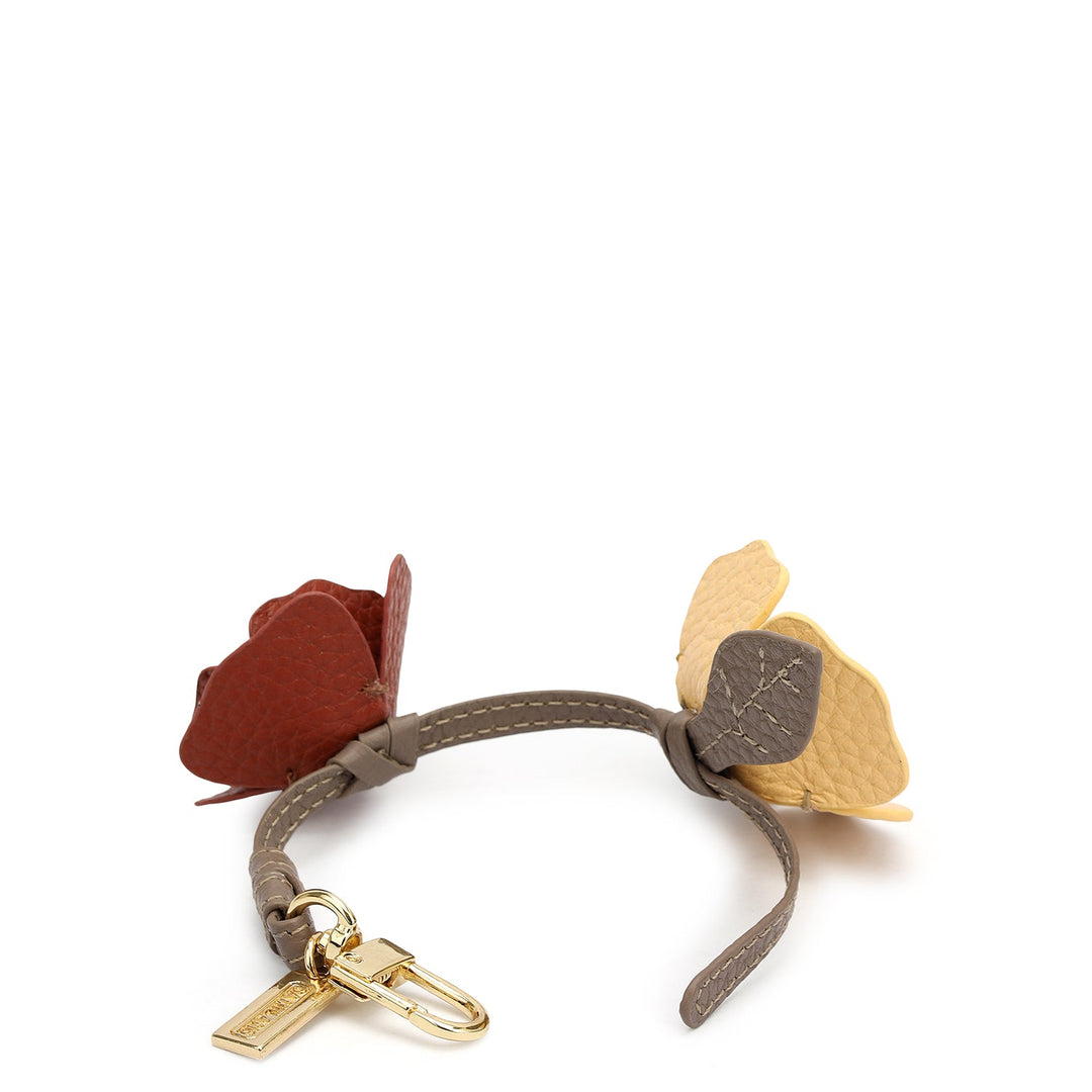 Pebble Bag Hanging - Beige & Brick