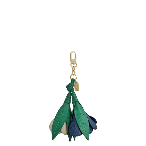 Wax Leather Bag Hanging - Green & Twilight