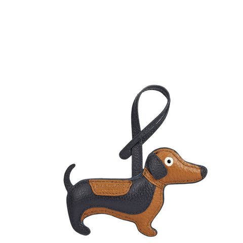 Wax Leather Bag Hanging - Navy