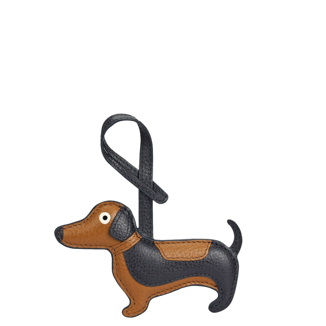 Wax Leather Bag Hanging - Navy