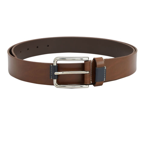 Casual Plain Leather Mens Belt