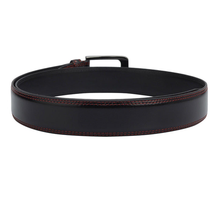Casual Plain Leather Mens Belt