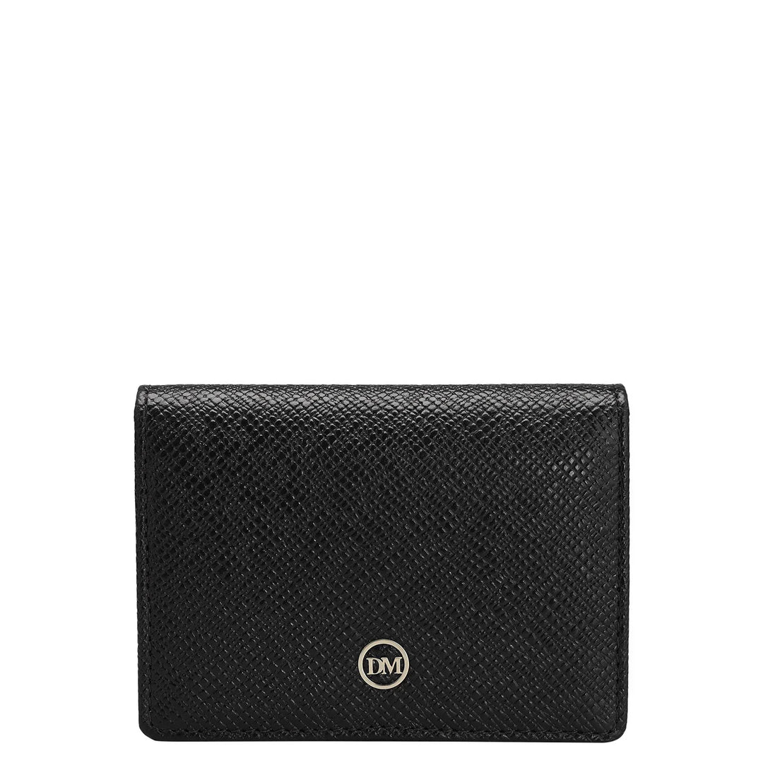 Franzy Leather Card Case - Black