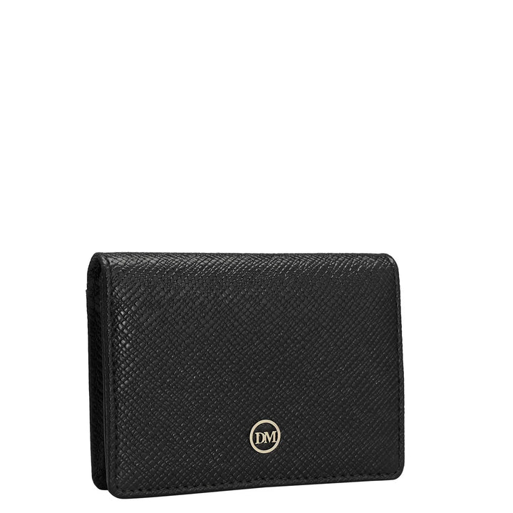 Franzy Leather Card Case - Black