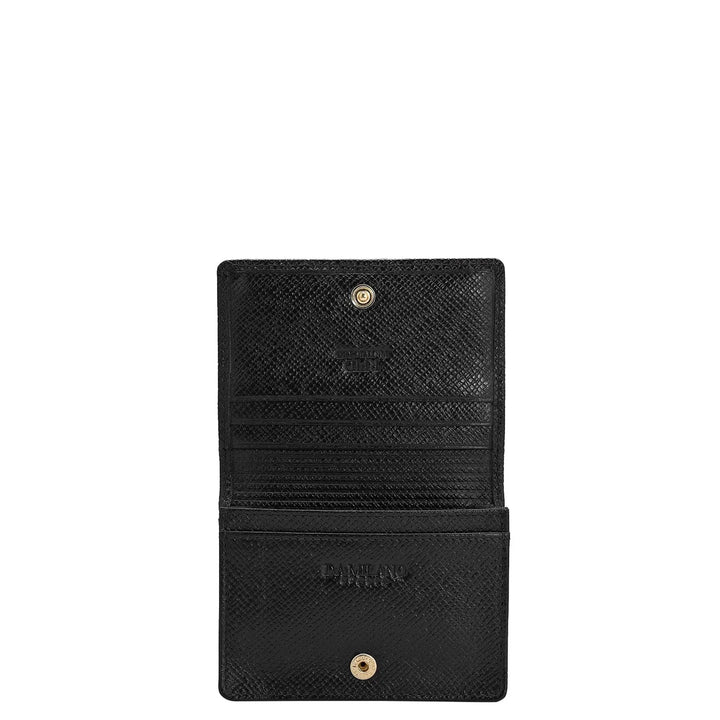 Franzy Leather Card Case - Black