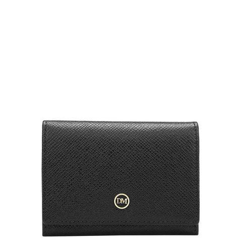 Franzy Leather Card Case - Black