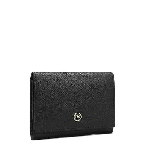 Franzy Leather Card Case - Black