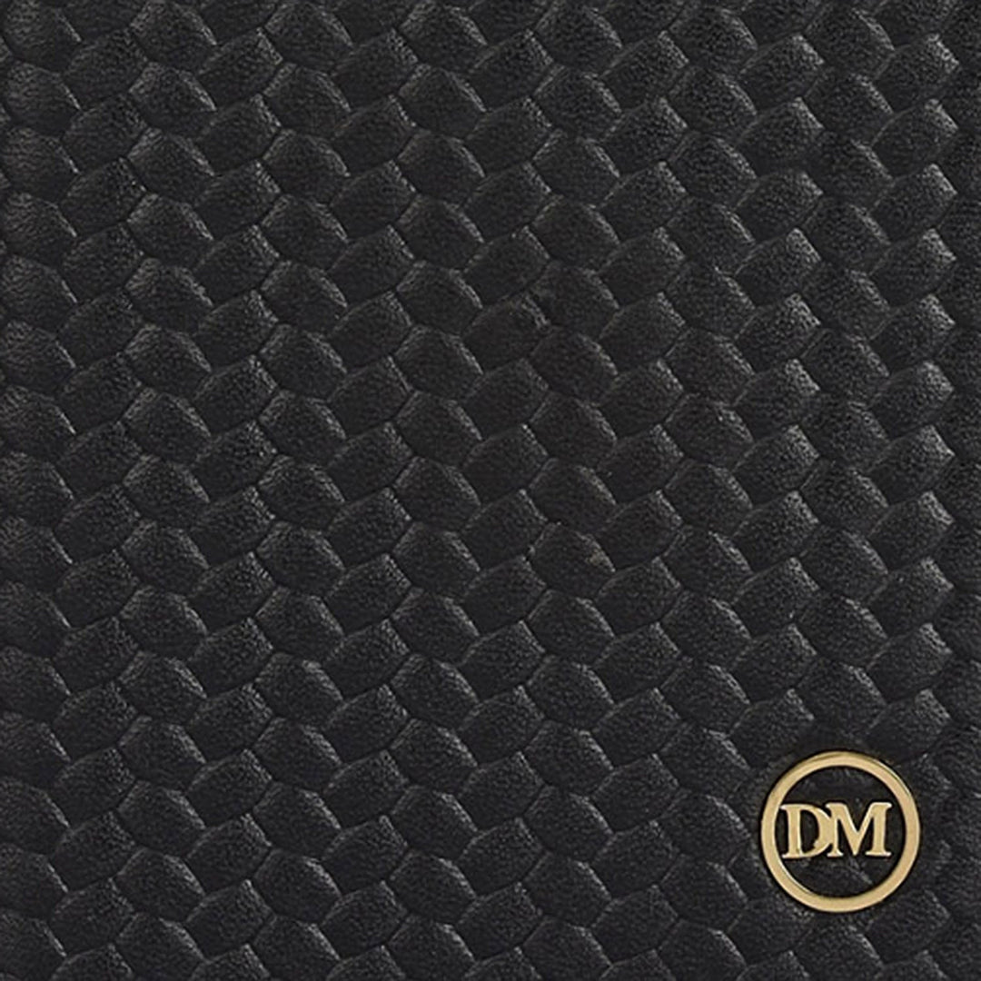 Multi Slot Leather Card Case - Black