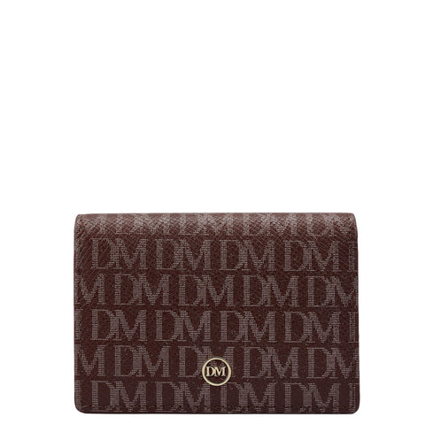 4 Slots Leather Card Case - Date