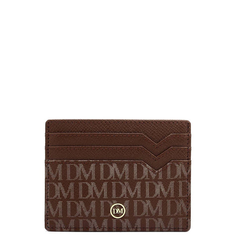 6 Slots Leather Card Case - Date