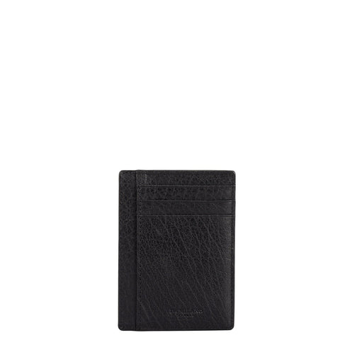 Da Milano Leather Card Holder - Multi Slot - Black