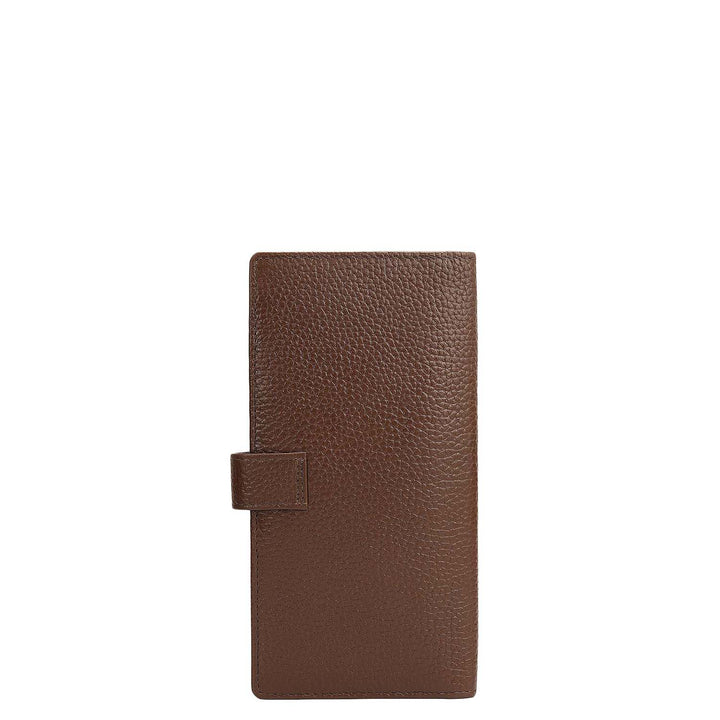 Multi Slots Leather Card Case - Mocha