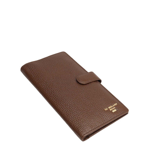 Multi Slots Leather Card Case - Mocha