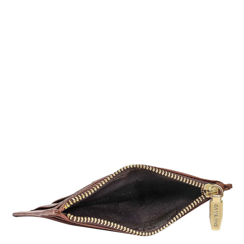 6 Slots Leather Card Case - Date