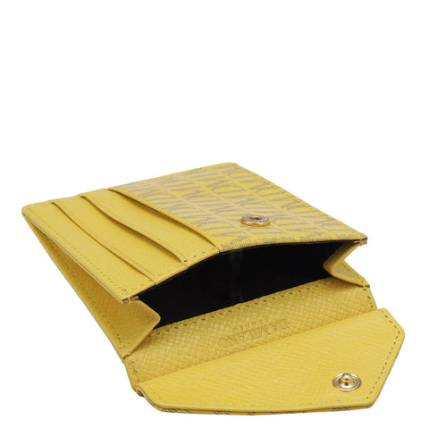 Monogram Franzy Leather Card Case - Minion