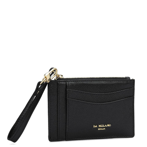 Franzy Leather Card Case - Black