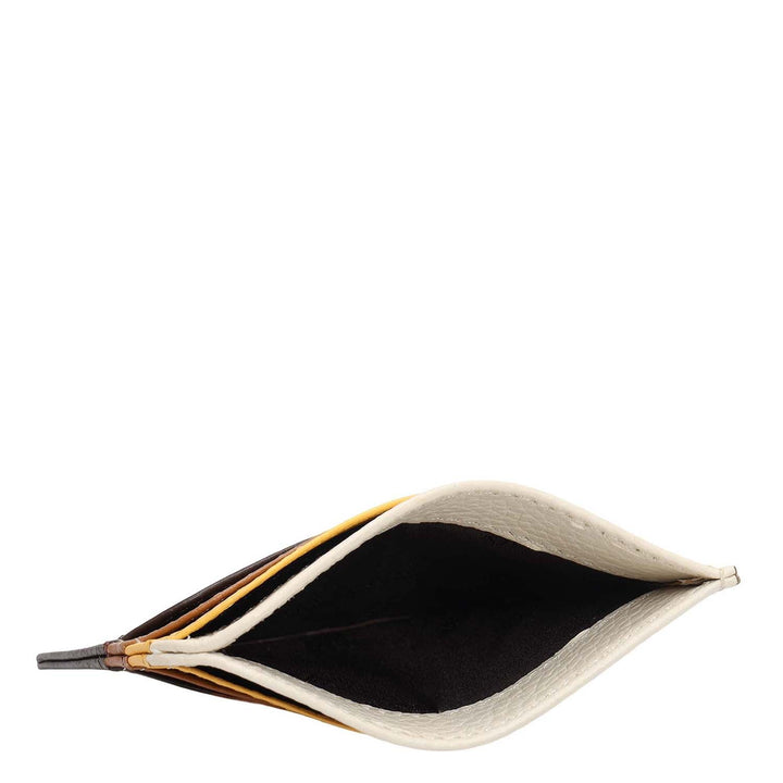 7 Slots Leather Card Case - Espresso