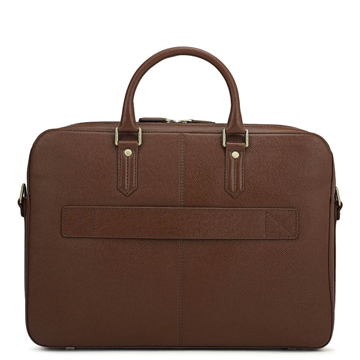 Franzy Leather Laptop Bag - Date