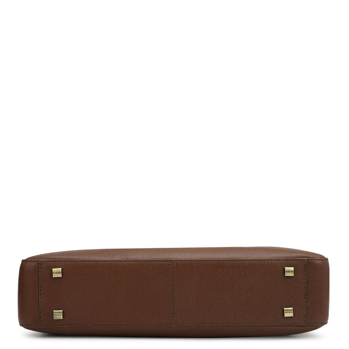 Monogram Franzy Leather Laptop Bag - Date