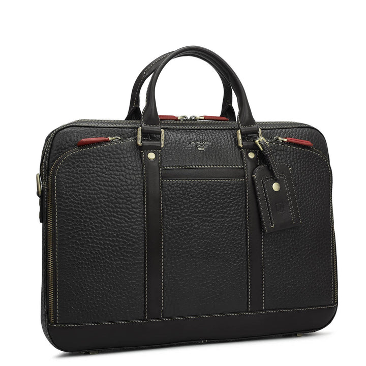 Bub Leather Laptop Bag - Brown