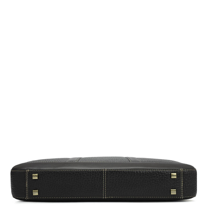 Bub Leather Laptop Bag - Brown