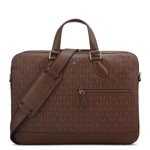 Monogram Franzy Leather Laptop Bag - Date