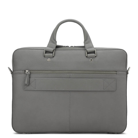 Fish Leather Laptop Bag - Grey