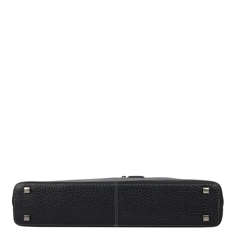 Bub Leather Laptop Bag - Black