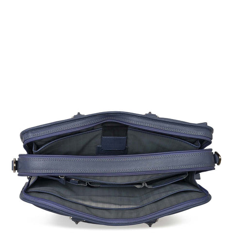 Franzy Leather Laptop Bag - Stardust