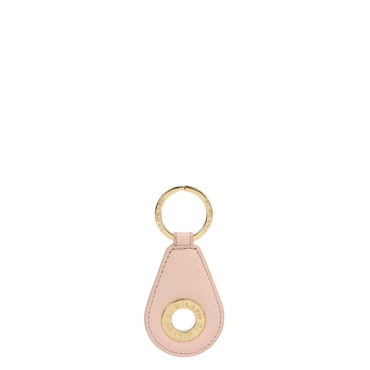 Franzy Leather Key Chain - Blush
