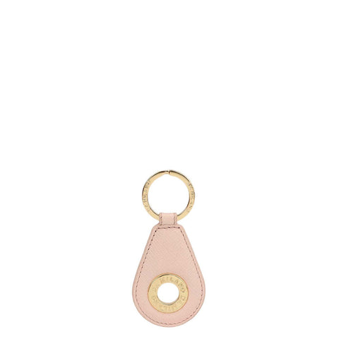 Franzy Leather Key Chain - Blush