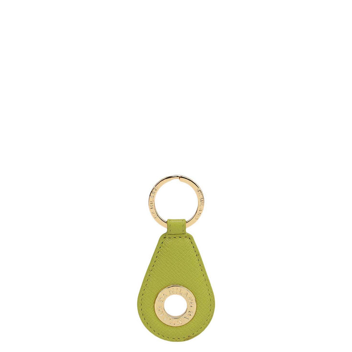 Franzy Leather Key Chain - Lime