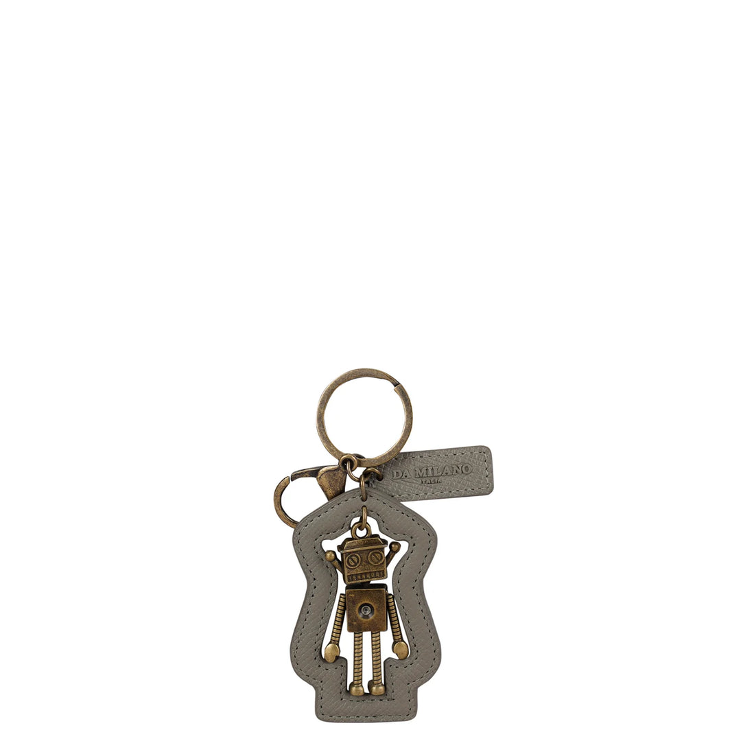 Franzy Leather Key Chain - Fossil