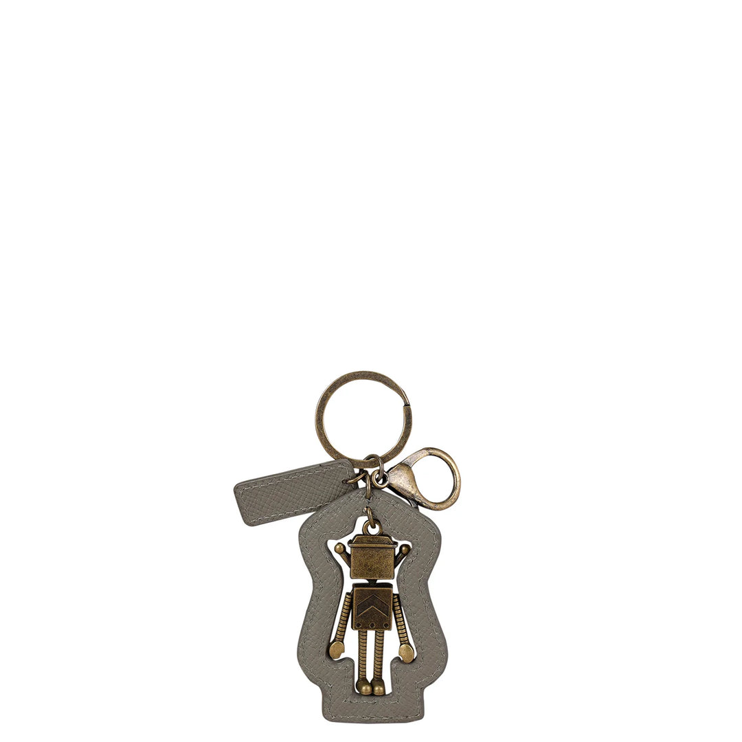 Franzy Leather Key Chain - Fossil