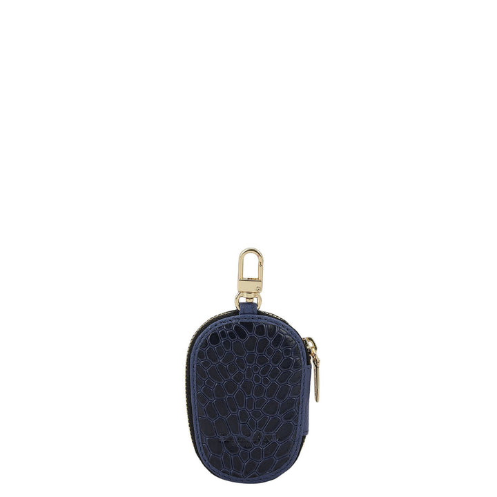 Croco Leather Key Chain - Stardust