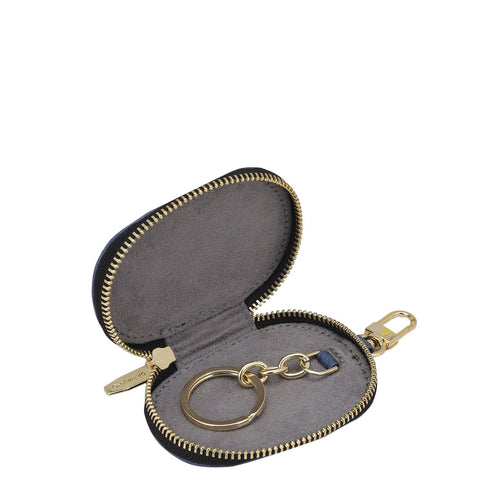 Croco Leather Key Chain - Stardust