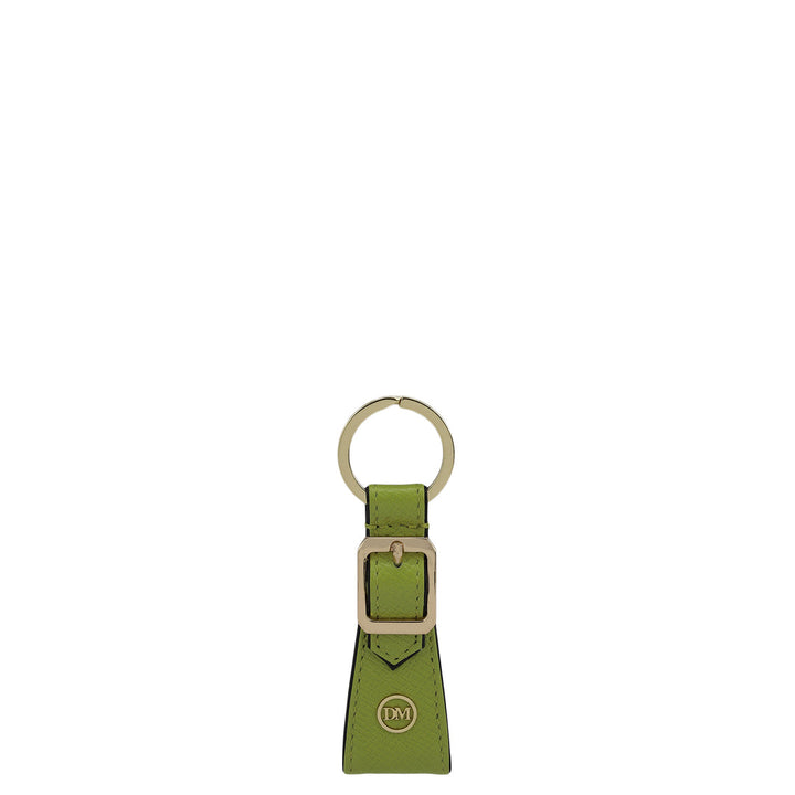 Franzy Leather Key Chain - Lime