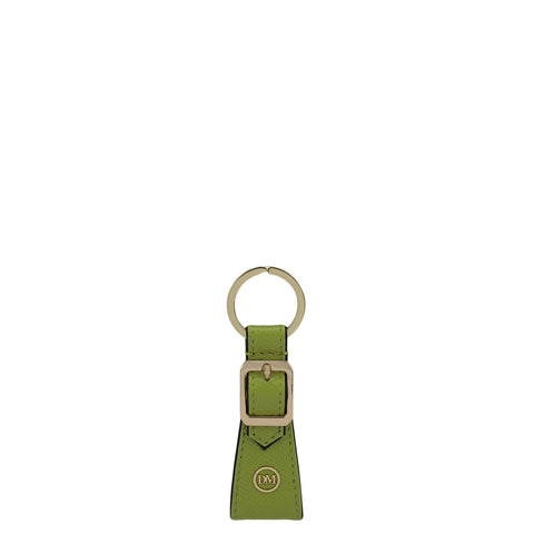 Franzy Leather Key Chain - Lime