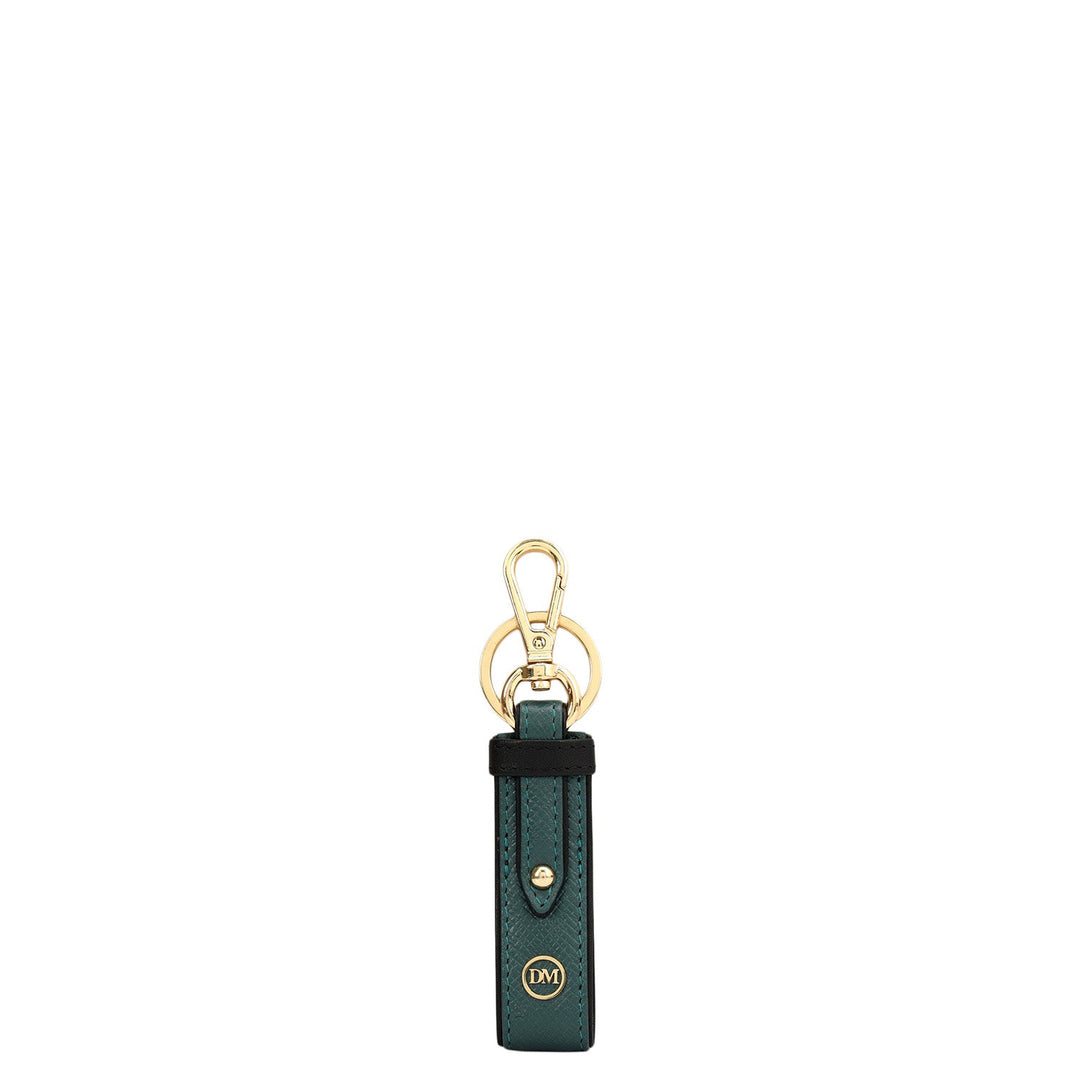 Franzy Leather Key Chain - Octane