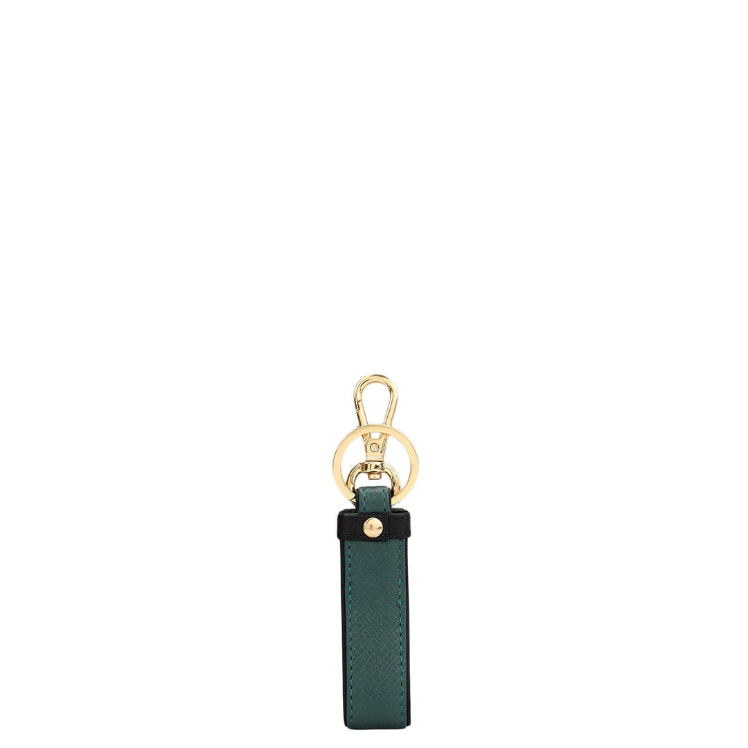 Franzy Leather Key Chain - Octane