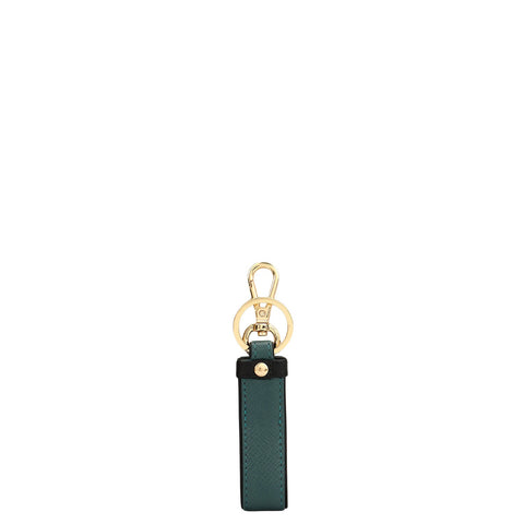 Franzy Leather Key Chain - Octane
