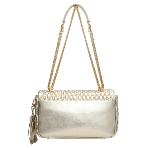 Medium Francesca Shoulder Bag - Gold